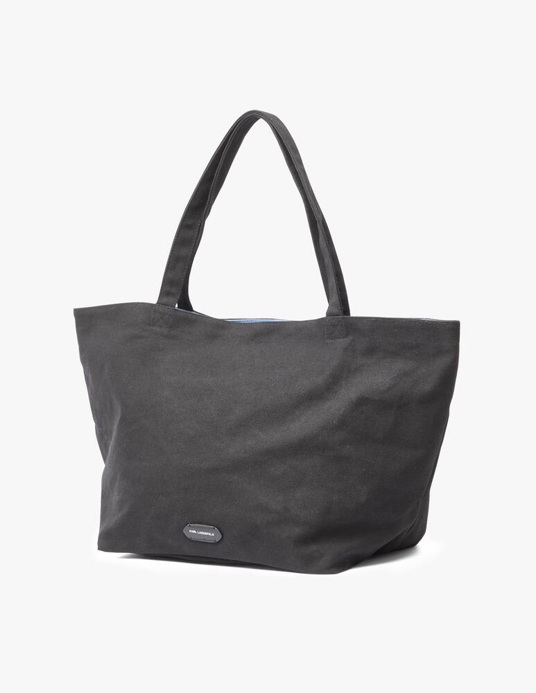 rinascente Karl Lagerfeld Borsa shopper in tela cheetah K/Karlimals - nero