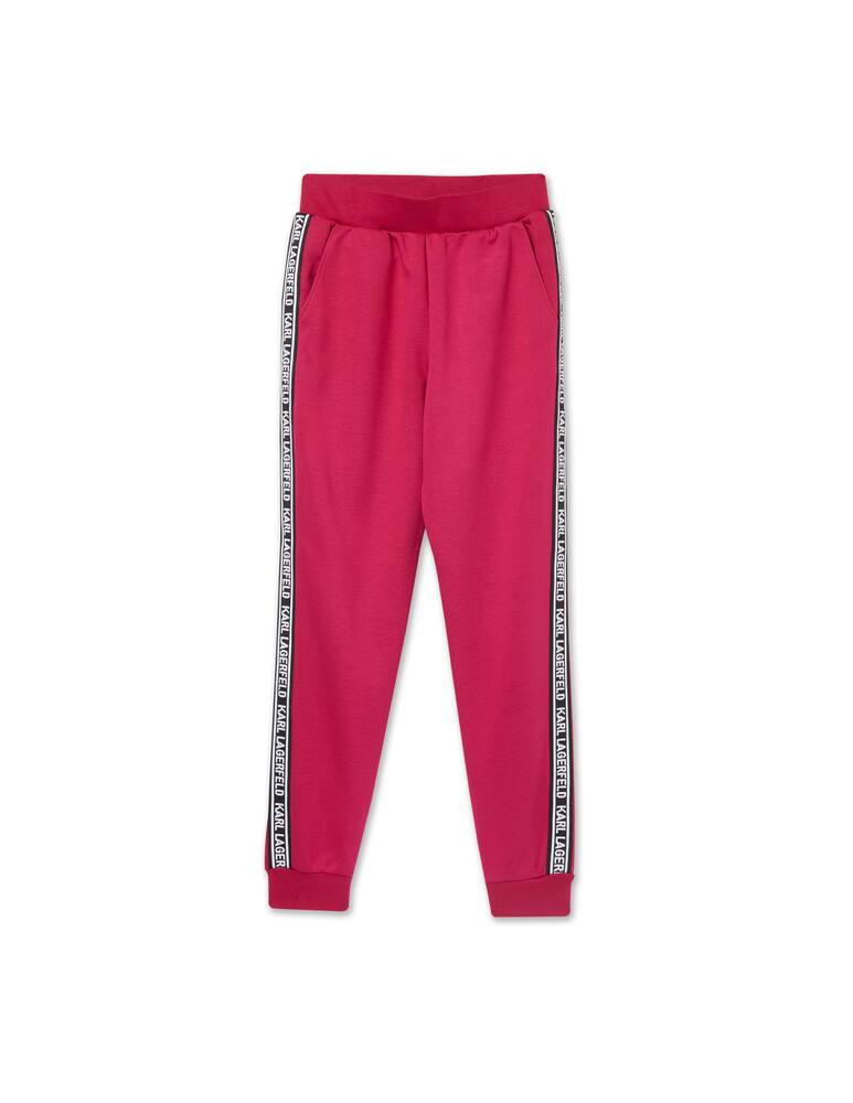 rinascente Karl Lagerfeld Viscose joggers - pink