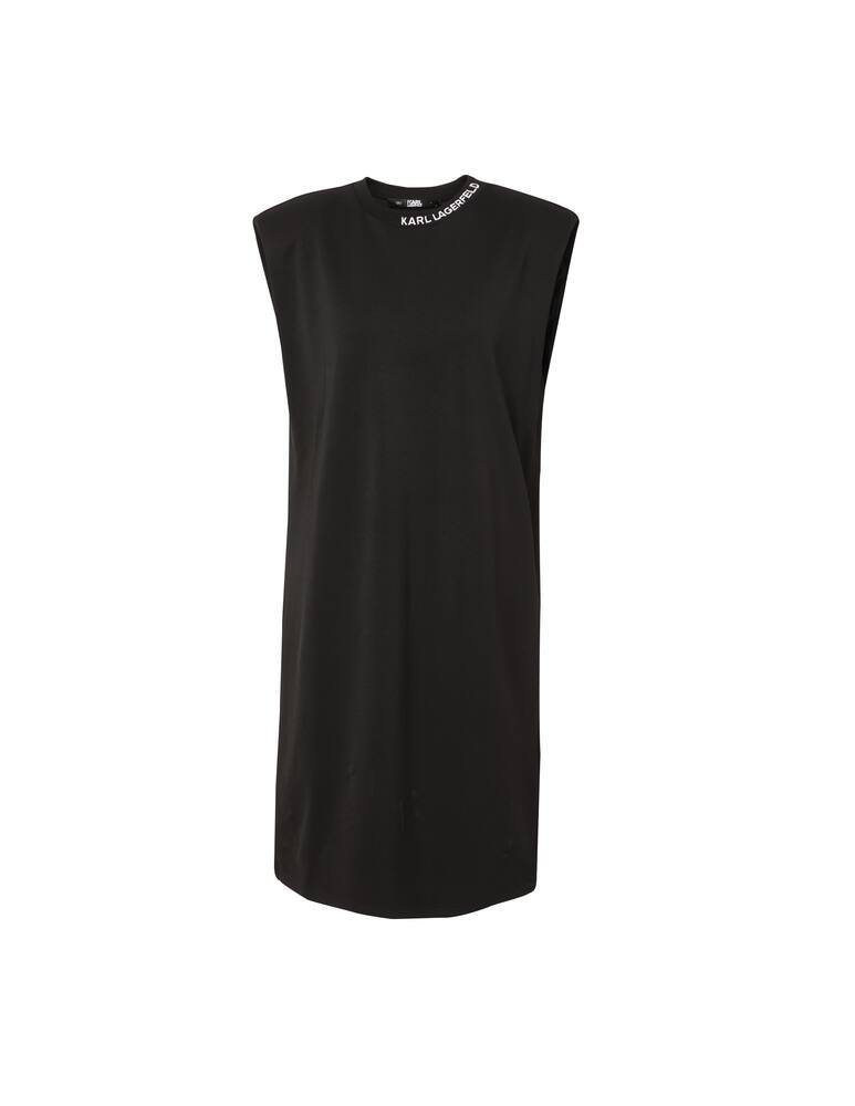 rinascente Karl Lagerfeld Vestito corto senza maniche - nero