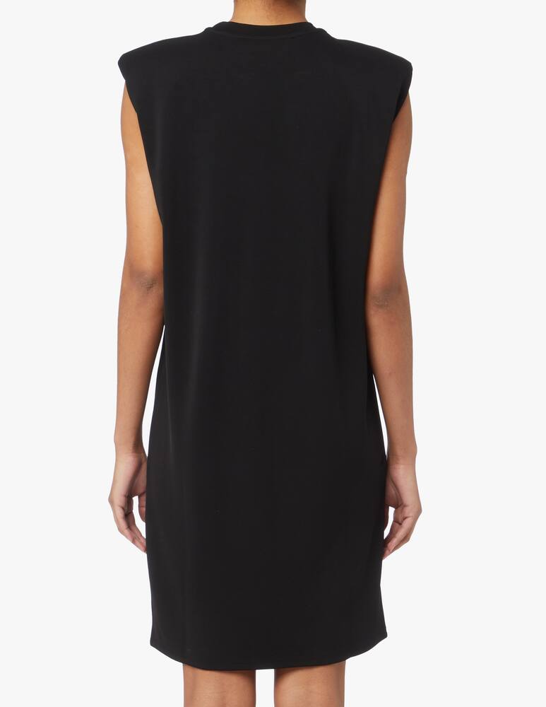 rinascente Karl Lagerfeld Vestito corto senza maniche - nero