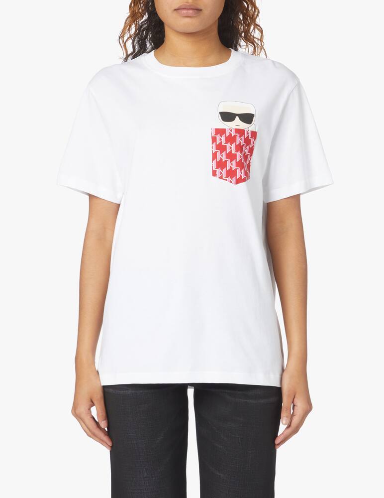 rinascente Karl Lagerfeld T-shirt in cotone Karl - bianco
