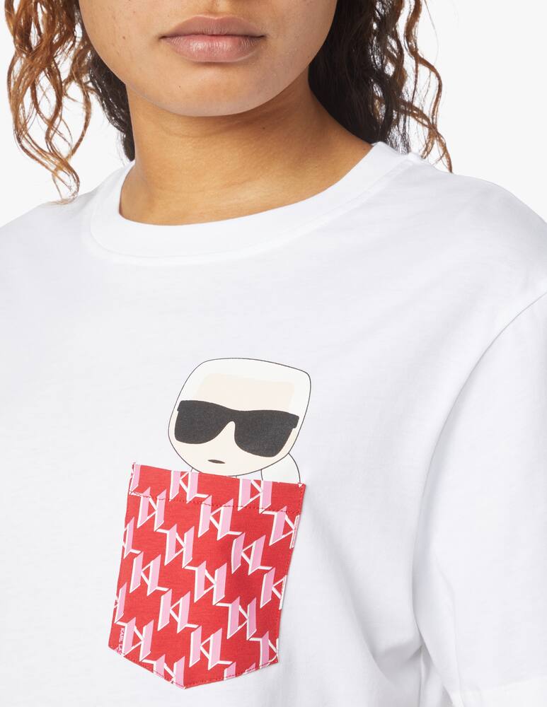 rinascente Karl Lagerfeld T-shirt in cotone Karl - bianco