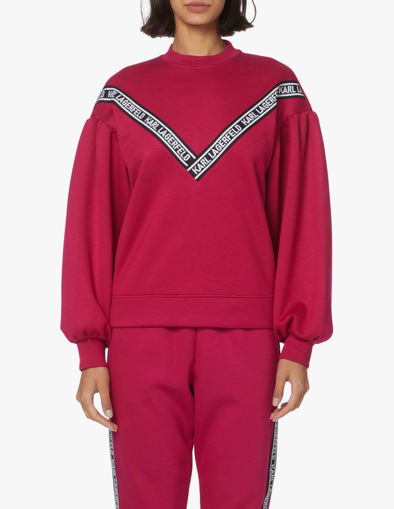 rinascente Karl Lagerfeld Sweatshirt with logo - pink