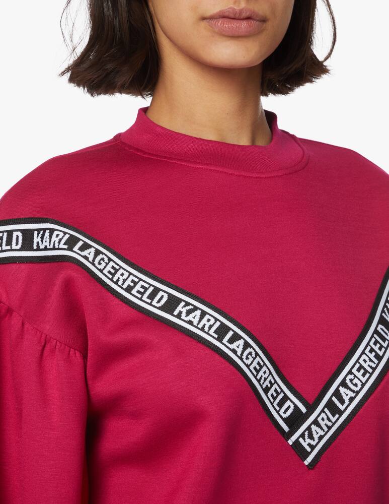 rinascente Karl Lagerfeld Sweatshirt with logo - pink