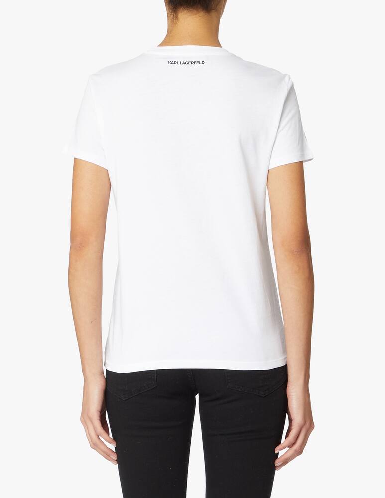 rinascente Karl Lagerfeld Ikonik Karl Jelly t-shirt - white
