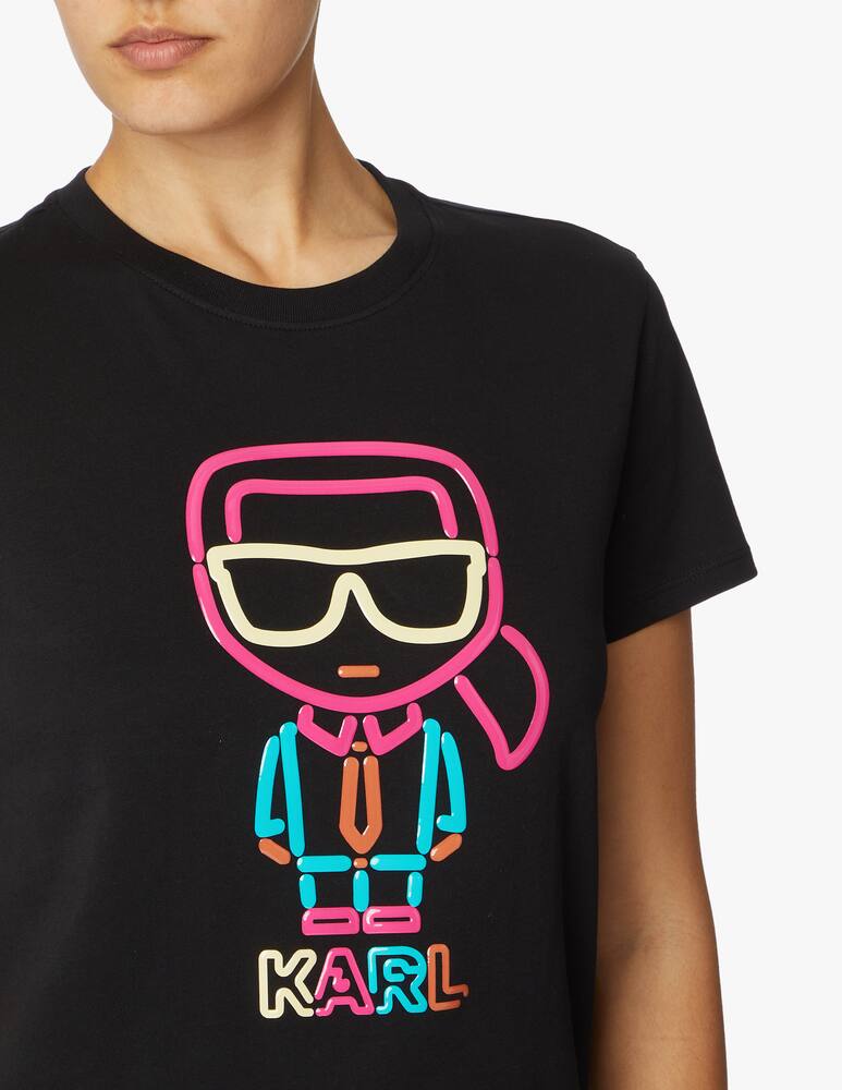 rinascente Karl Lagerfeld Ikonik Karl Jelly t-shirt - black