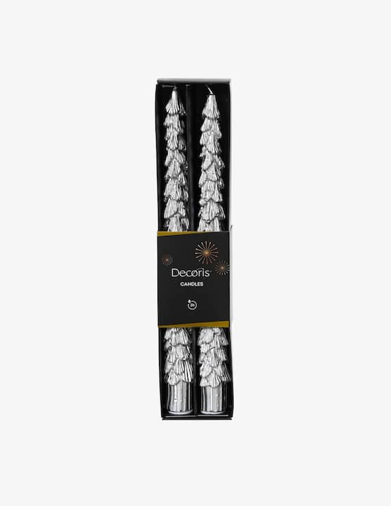 Kaemingk - Candela albero argento - €12,00