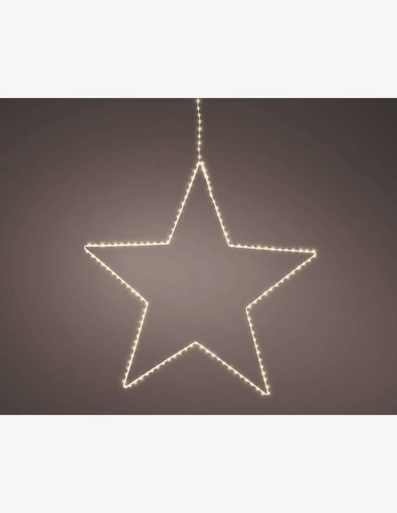 rinascente Kaemingk Outdoor Metal Star Warm White/White D38cm