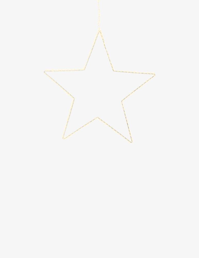 rinascente Kaemingk Outdoor Metal Star Warm White/White D38cm