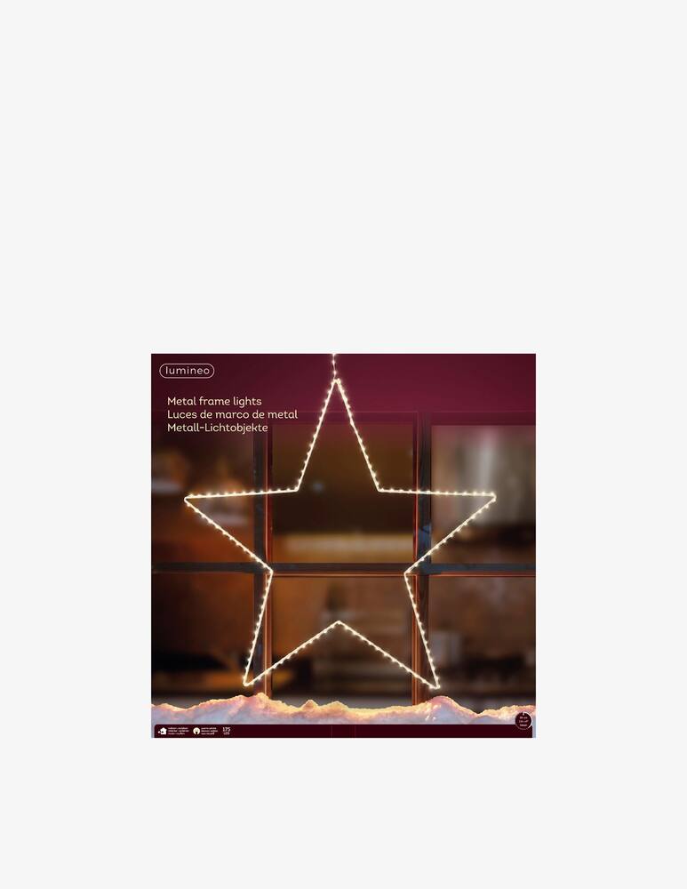 rinascente Kaemingk Stella Metallo Outdoor Bianco/Bianco Caldo D58cm