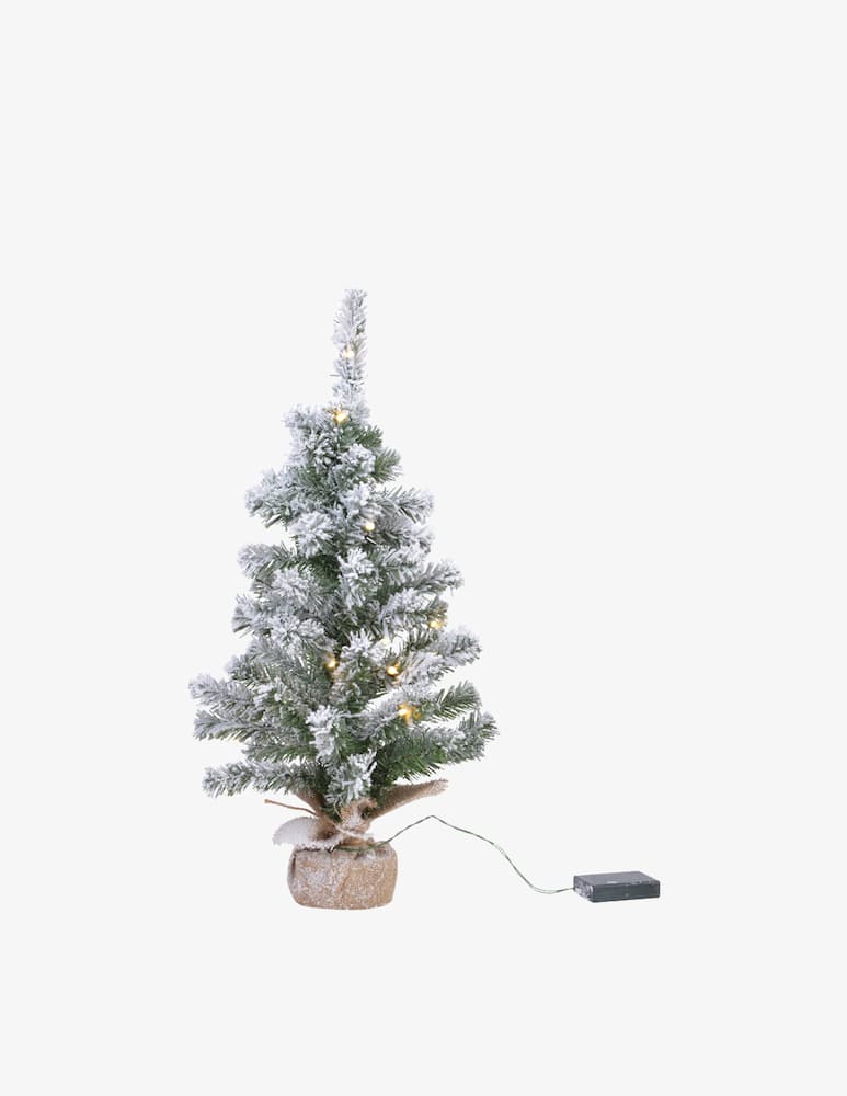 Kaemingk Albero di Natale mini Imperial innevato LED indoor h.90 - immagine 1 Kaemingk Albero di Natale mini Imperial innevato LED indoor h.90 - immagine 1