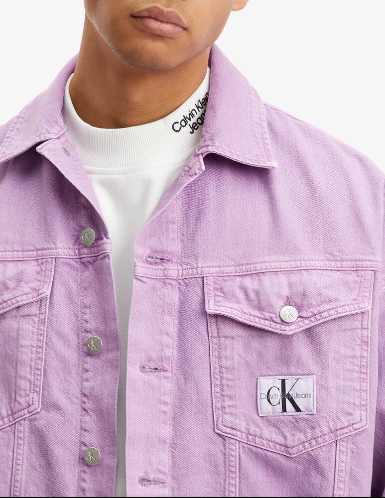 rinascente Calvin Klein Jeans Trucker logo denim jacket 