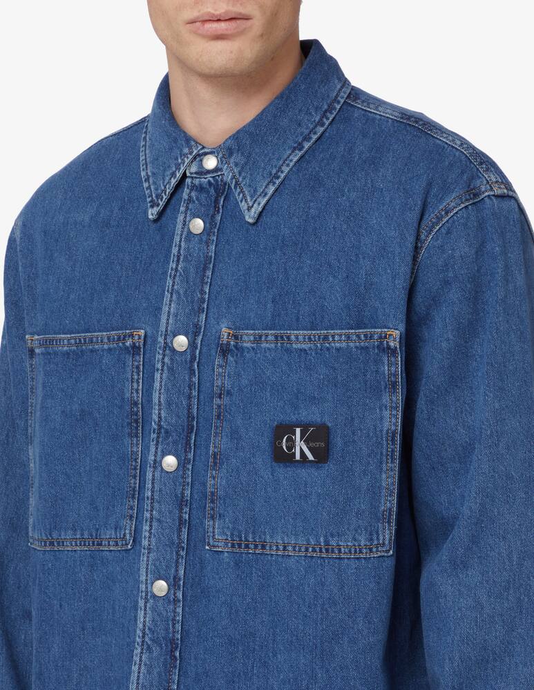 rinascente Calvin Klein Jeans Denim overshirt 