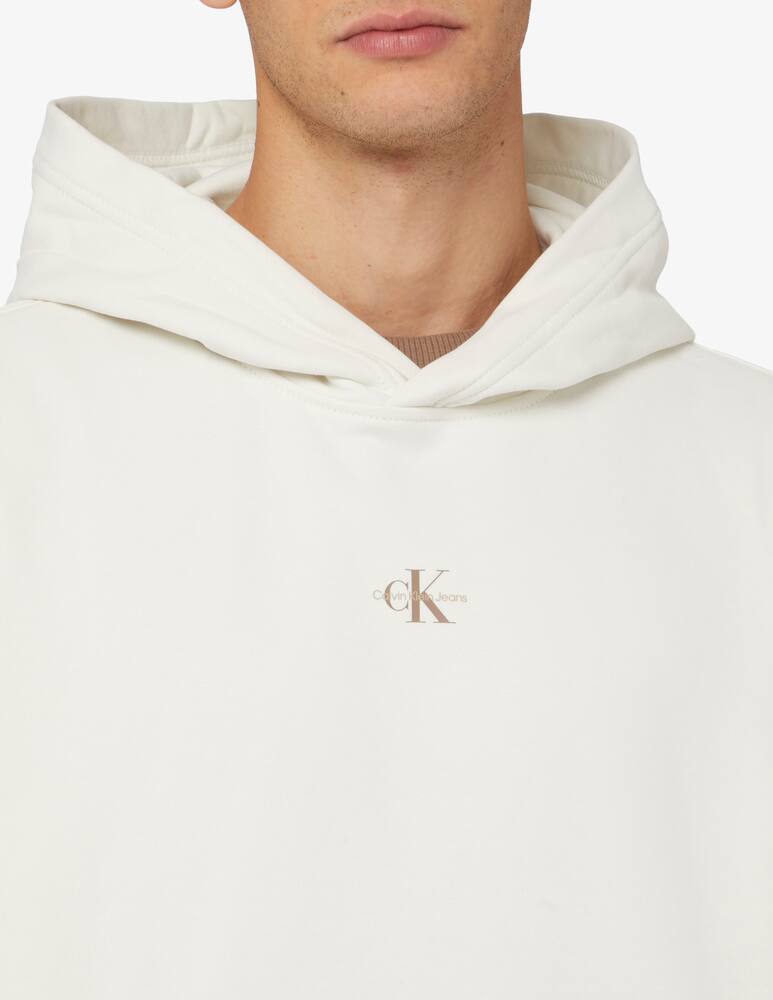 rinascente Calvin Klein Jeans Felpa con cappuccio micro monologo 