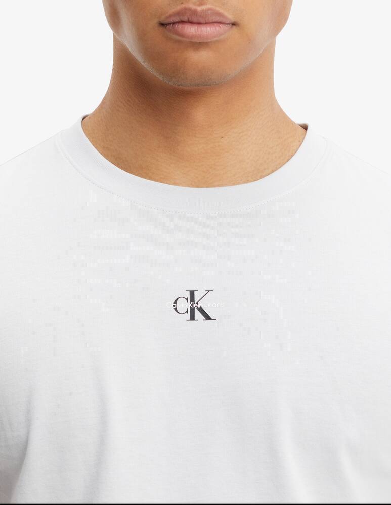 rinascente Calvin Klein Jeans Maglietta micro monologo 