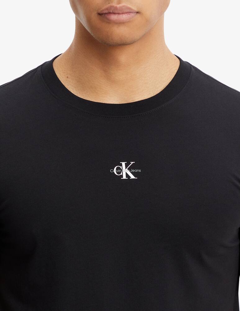 rinascente Calvin Klein Jeans Micro monologo t-shirt 