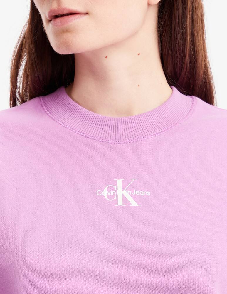 rinascente Calvin Klein Jeans Felpa girocollo in cotone con logo