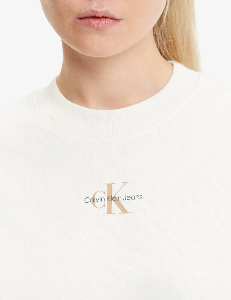 rinascente Calvin Klein Jeans Logo cotton crewneck sweatshirt with