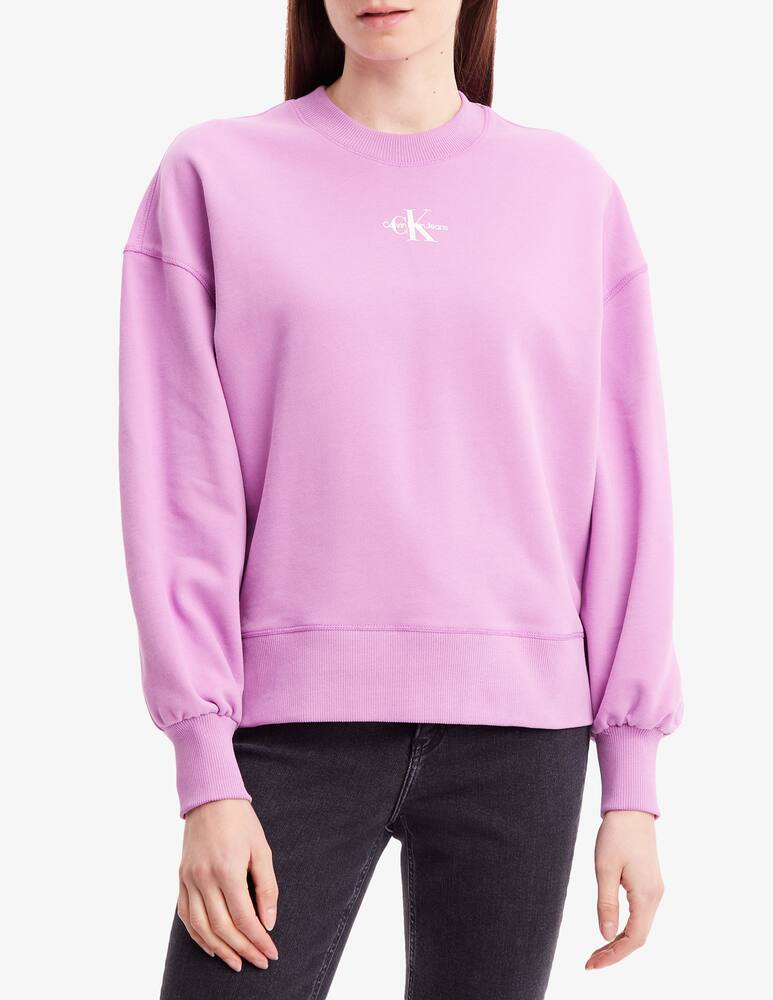 rinascente Calvin Klein Jeans Felpa girocollo in cotone con logo