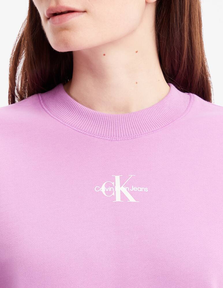 rinascente Calvin Klein Jeans Felpa girocollo in cotone con logo