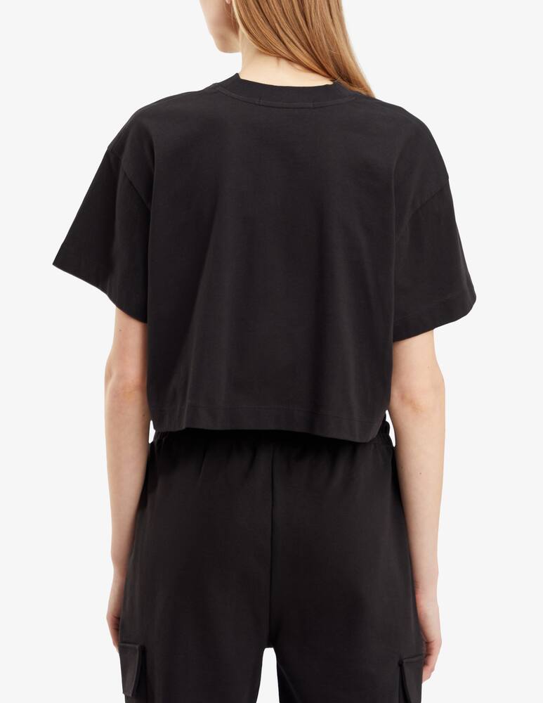 rinascente Calvin Klein Jeans Archival logo cropped tee