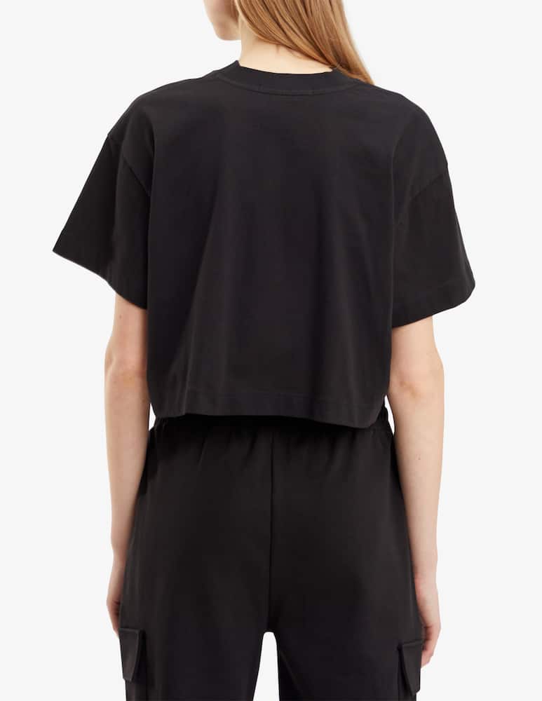 rinascente Calvin Klein Jeans Archival logo cropped tee