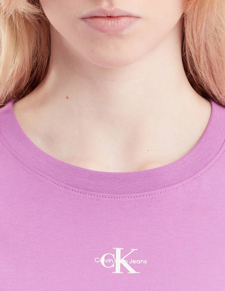 rinascente Calvin Klein Jeans Logo cotton t-shirt - Pink