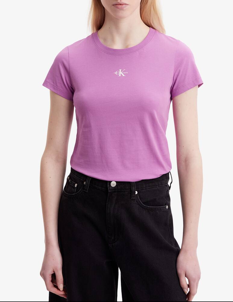rinascente Calvin Klein Jeans Logo cotton t-shirt - Pink