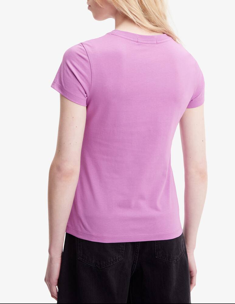 rinascente Calvin Klein Jeans Logo cotton t-shirt - Pink