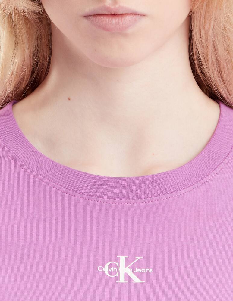 rinascente Calvin Klein Jeans Logo cotton t-shirt - Pink