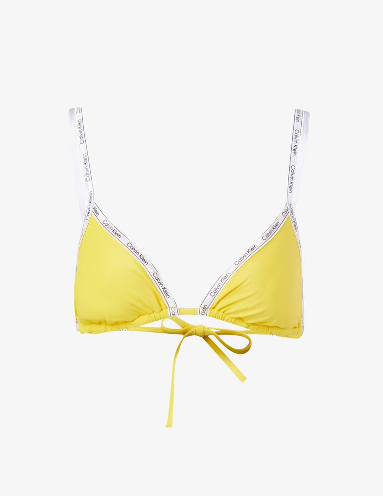 rinascente Calvin Klein Triangle bikini top