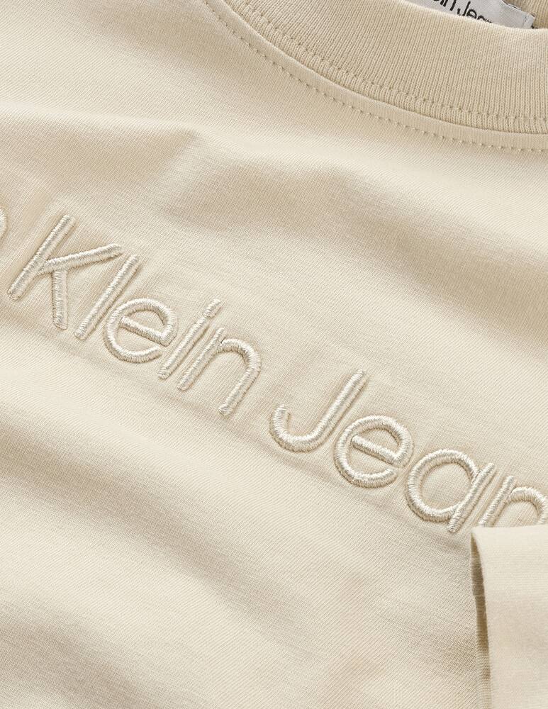 rinascente Calvin Klein Cotton t-shirt with embroidered logo