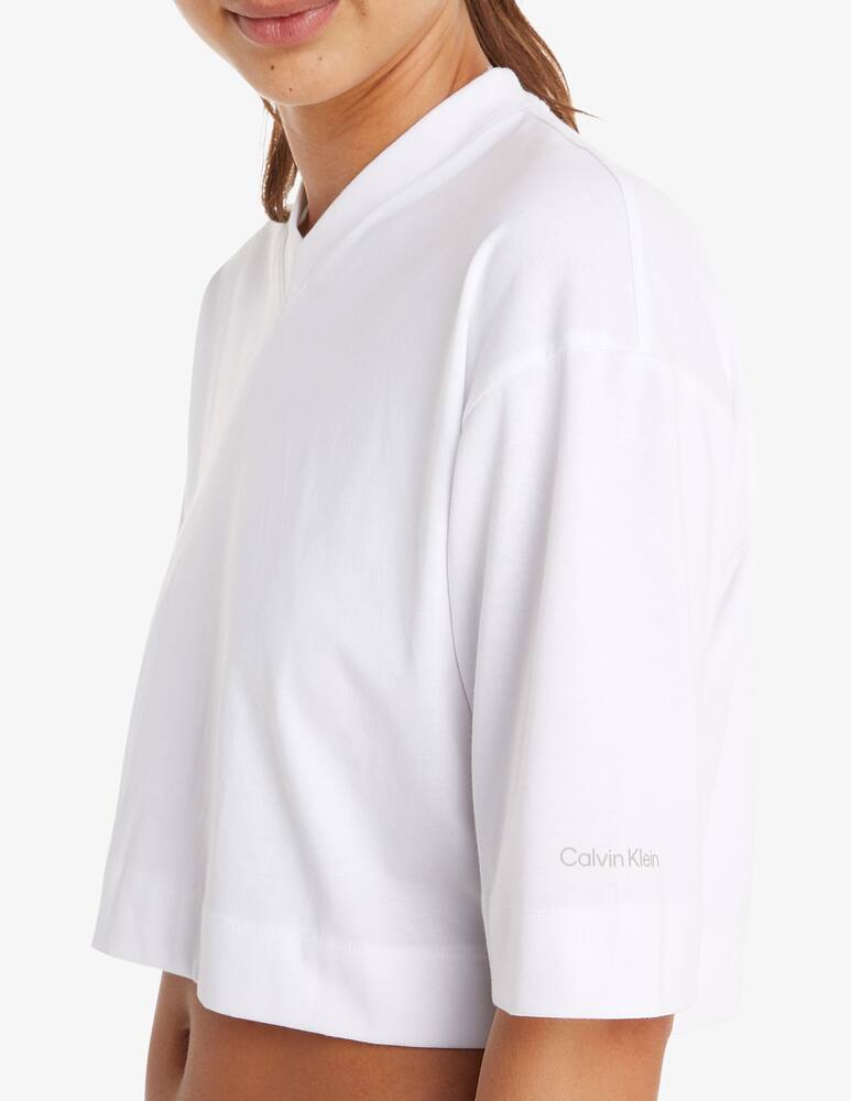 rinascente Calvin Klein Performance Top in maglia manica corta