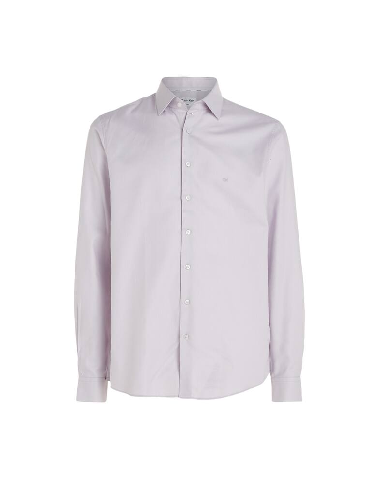 rinascente Calvin Klein Easy care fitted shirt Pink 