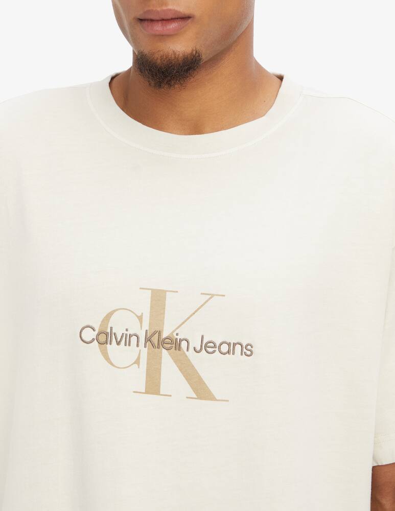rinascente Calvin Klein Jeans Monologo mineral dye t-shirt 