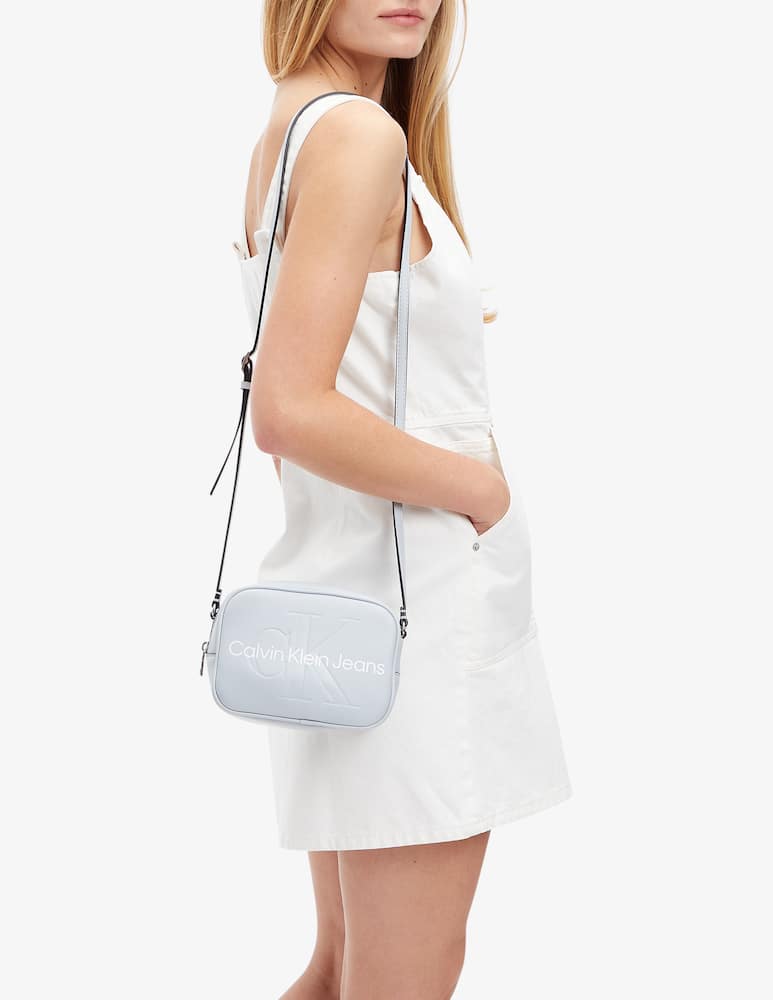 rinascente Calvin Klein Jeans Sculpted camera bag with monogram