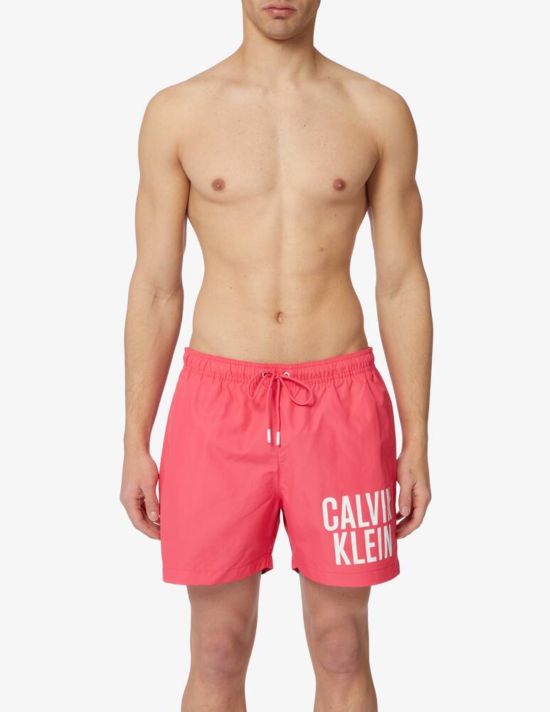 rinascente Calvin Klein Medium drawstring swim shorts Pink 