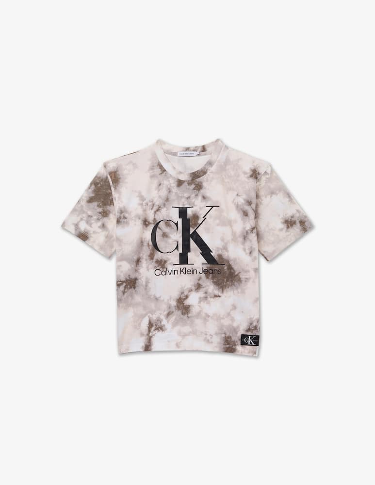 Calvin Klein T-shirt in cotone tie-dye - immagine 1 Calvin Klein T-shirt in cotone tie-dye - immagine 1