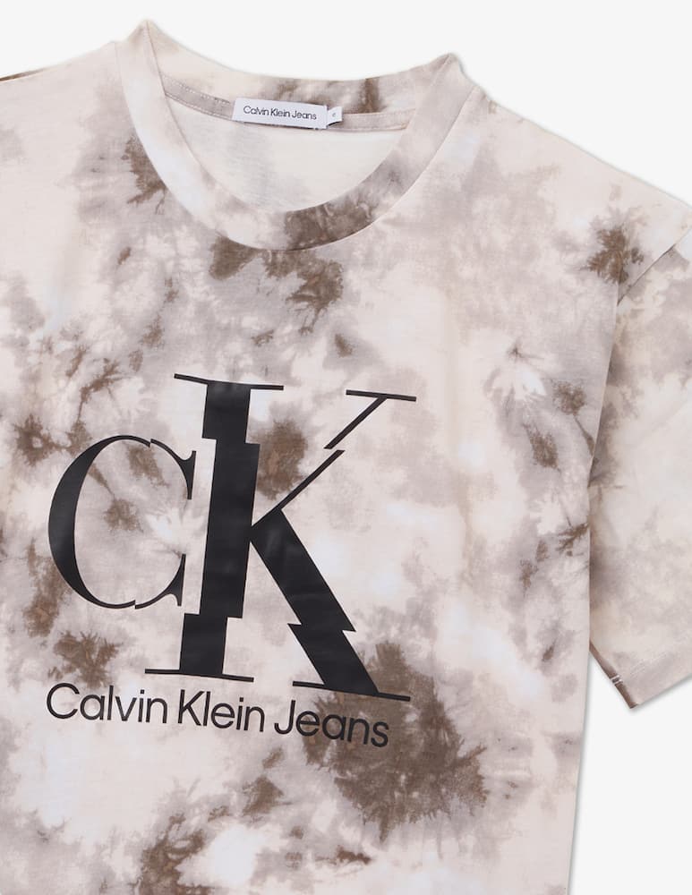 Calvin Klein T-shirt in cotone tie-dye - immagine 3 Calvin Klein T-shirt in cotone tie-dye - immagine 3