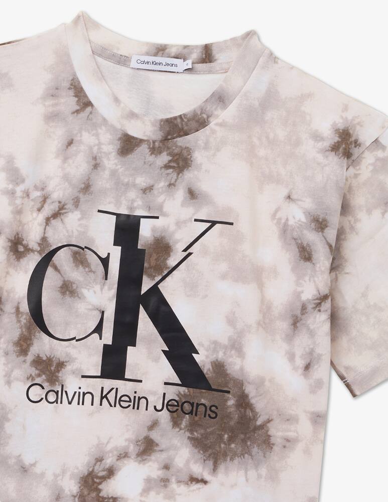 rinascente Calvin Klein T-shirt in cotone tie-dye