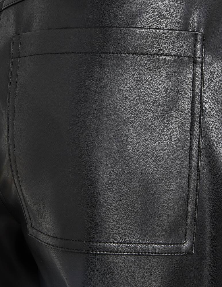 rinascente Calvin Klein Jeans Pantaloni a vita alta in similpelle