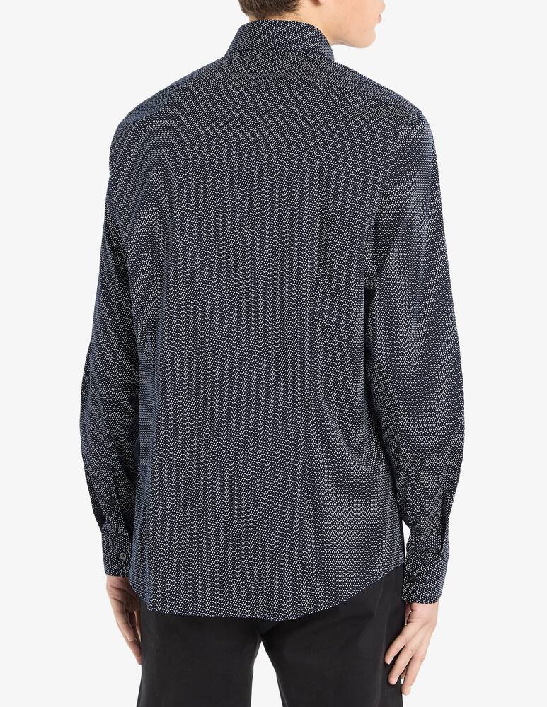 rinascente Calvin Klein Slim fit stretch dash print shirt