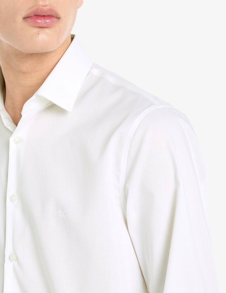 rinascente Calvin Klein Stretch collar dobby slim shirt