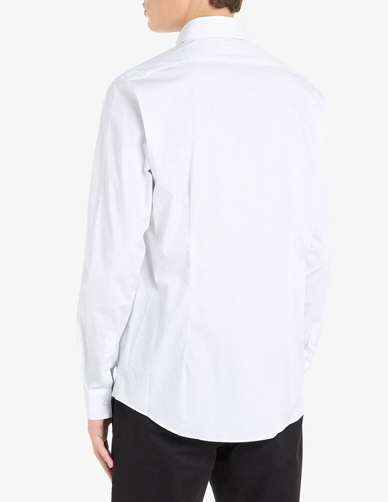 rinascente Calvin Klein Slim fit stretch dash print shirt