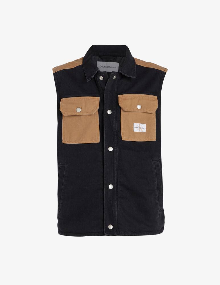 rinascente Calvin Klein Jeans Padded denim panel vest
