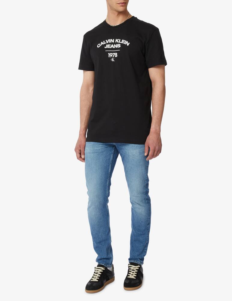 rinascente Calvin Klein Jeans Varsity curve logo shirt