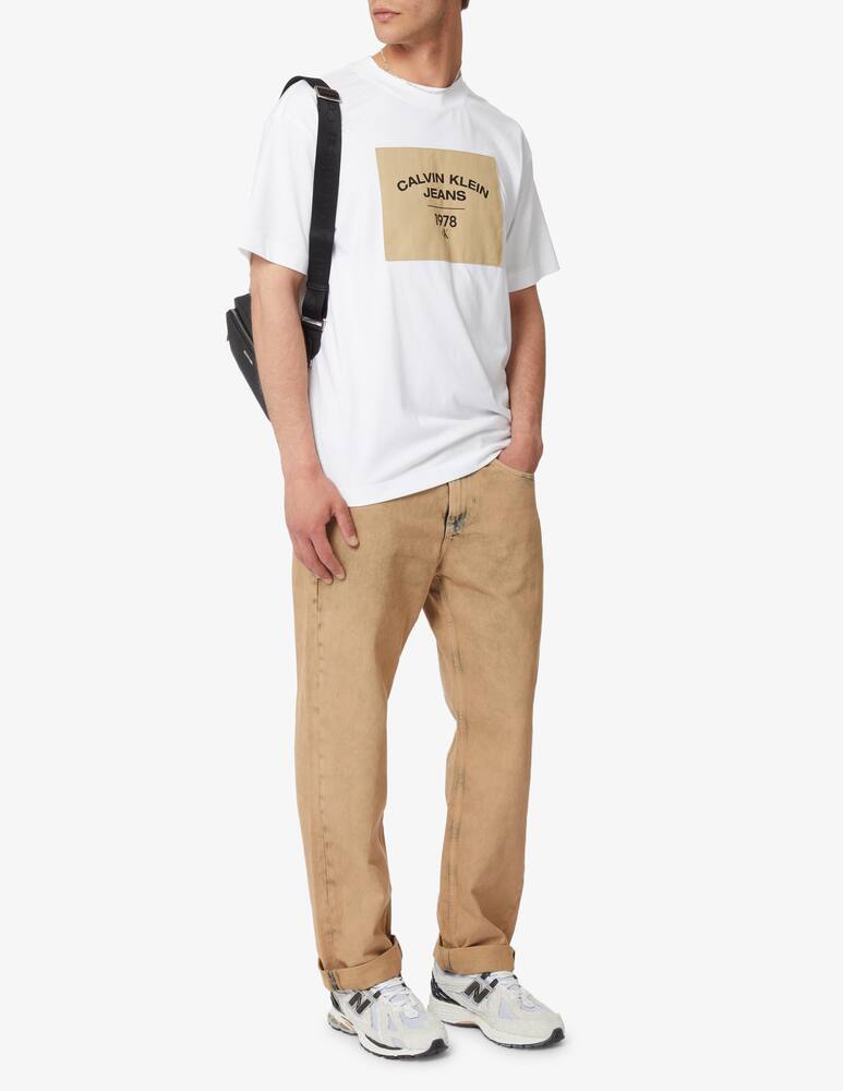 rinascente Calvin Klein Jeans Straight leg acid washed 90s denim