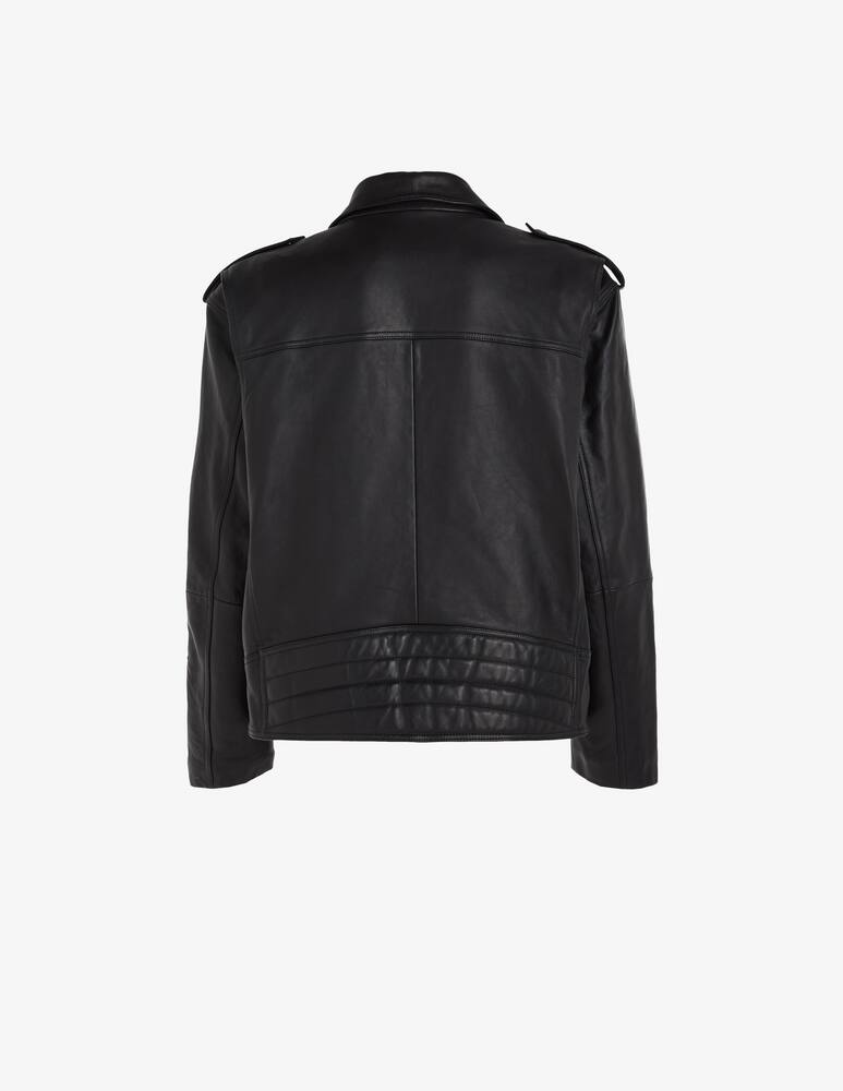 Calvin Klein Jeans Giacca biker pelle - immagine 6