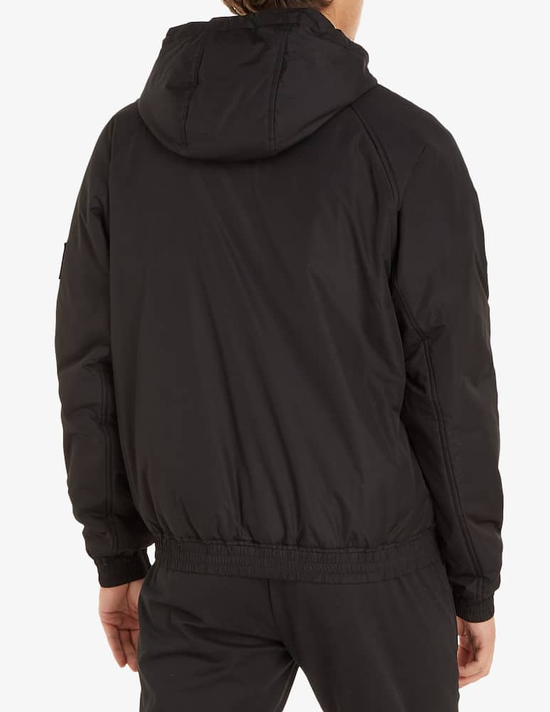 rinascente Calvin Klein Jeans Harrington quilted hooded jacket