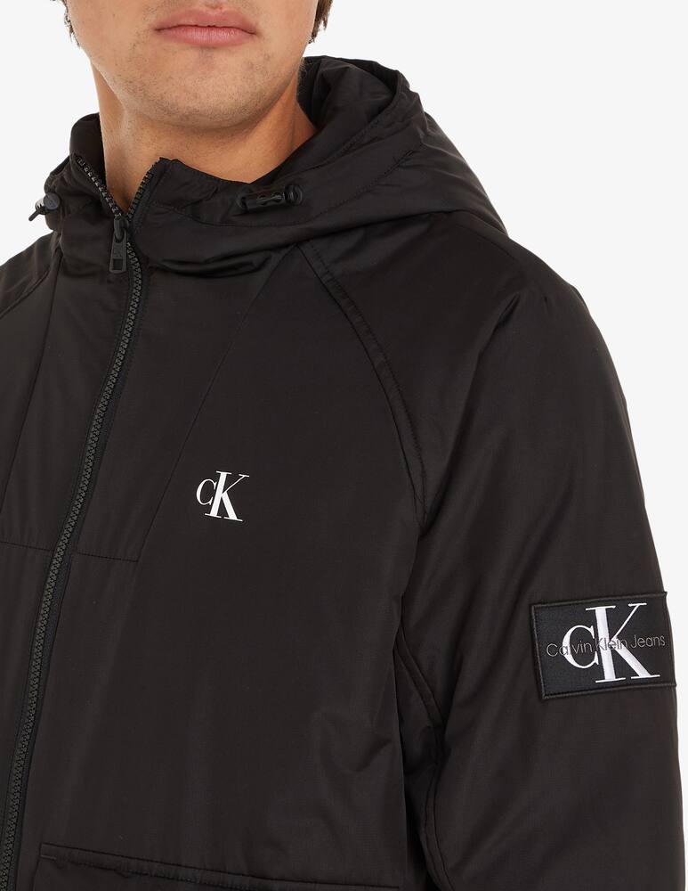 rinascente Calvin Klein Jeans Harrington quilted hooded jacket